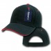 DECKY Sandwich Visor Pro Style Two Tone Constructed 6 Panel Baseball Hats Caps  eb-95317107
